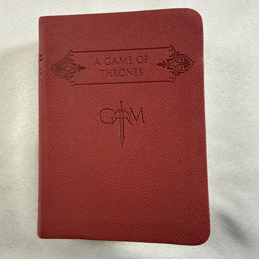 Game of Thrones (Special leather edition) by George R.R. Martin Book One‎ of A